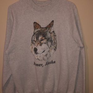Wolf Crew Neck